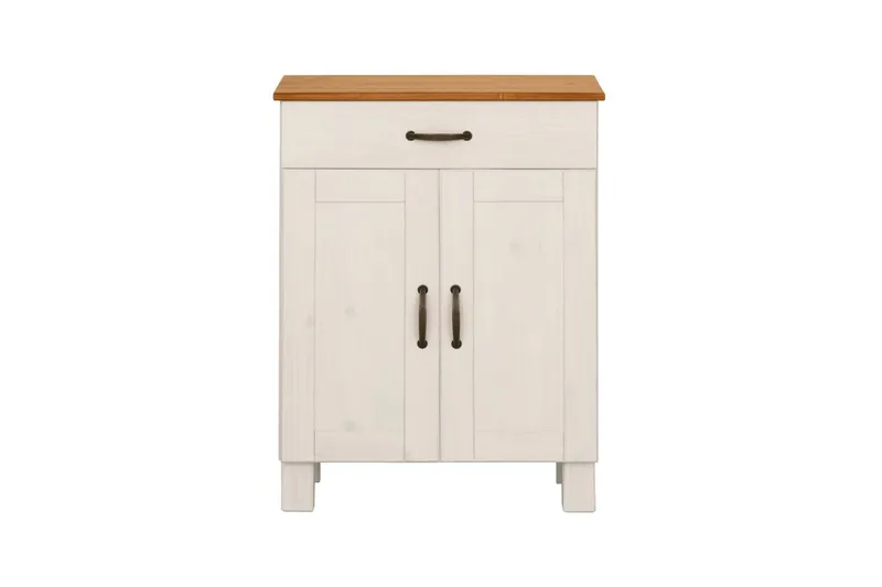 Badrumsskåp Alby 60x30x80 cm, Vit/Honung - 60x30x80 cm, Vit/Honung - Hus & renovering - Kök & bad - Badrum - Badrumsmöbler & badrumsinredning - Badrumsskåp