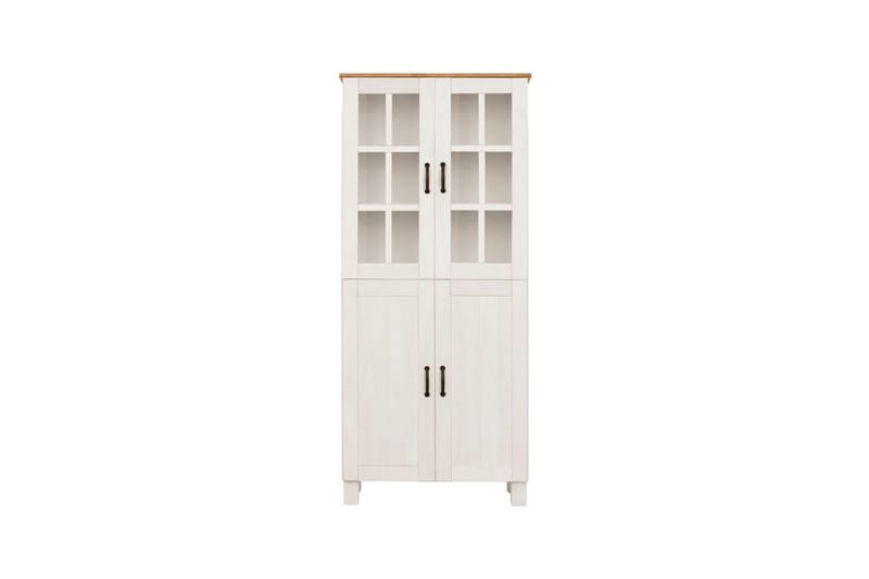 Badrumsskåp Alby 75x30x170 cm, Vit/Honung - 75x30x170 cm, Vit/Honung - Hus & renovering - Kök & bad - Badrum - Badrumsmöbler & badrumsinredning - Badrumsskåp