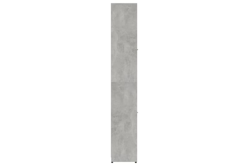 Badrumsskåp betonggrå 30x30x183,5 cm spånskiva - Grå - Hus & renovering - Kök & bad - Badrum - Badrumsmöbler & badrumsinredning - Badrumsskåp