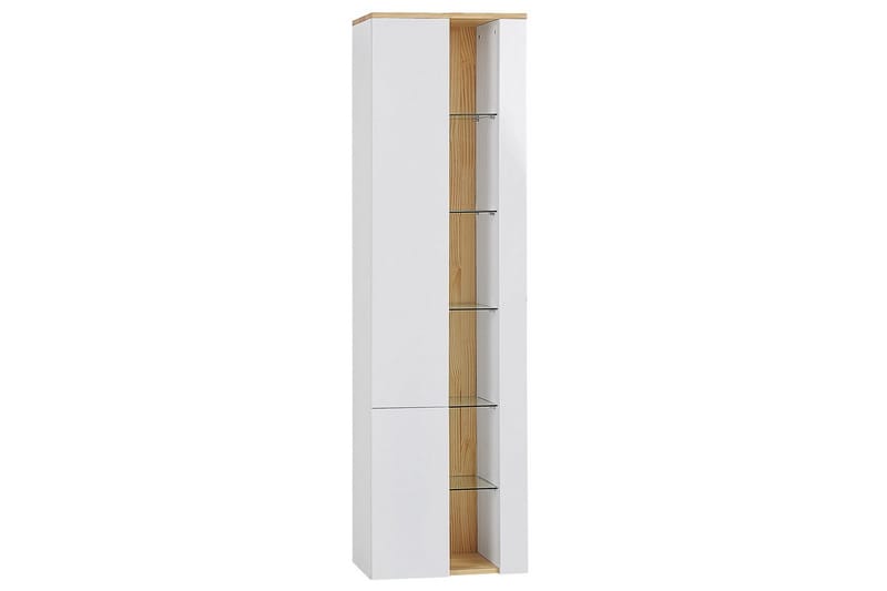 Badrumsskåp Figueres Vit, ljust trä - Vit, ljust trä - Hus & renovering - Kök & bad - Badrum - Badrumsmöbler & badrumsinredning - Kompletta möbelpaket badrum