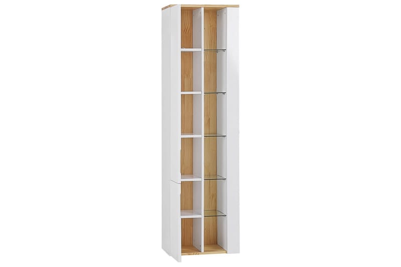 Badrumsskåp Figueres Vit, ljust trä - Vit, ljust trä - Hus & renovering - Kök & bad - Badrum - Badrumsmöbler & badrumsinredning - Kompletta möbelpaket badrum