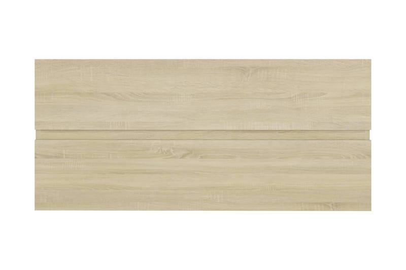 Badrumsskåp med inbyggt handfat sonoma-ek spånskiva - Brun - Hus & renovering - Kök & bad - Badrum - Badrumsmöbler & badrumsinredning - Tvättställsskåp & kommod