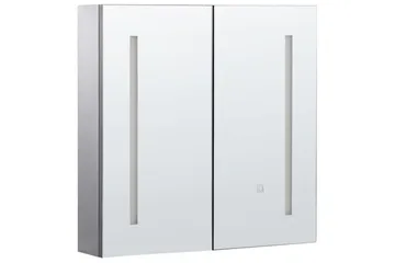 Badrumsskåp med spegel Chabunco Svart, Silver - Svart, Silver - Hus & renovering - Kök & bad - Badrum - Badrumsmöbler & badrumsinredning - Spegelskåp badrum