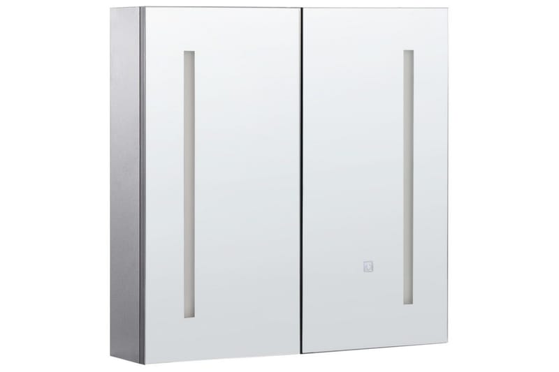 Badrumsskåp med spegel Chabunco Svart, Silver - Svart, Silver - Hus & renovering - Kök & bad - Badrum - Badrumsmöbler & badrumsinredning - Spegelskåp badrum