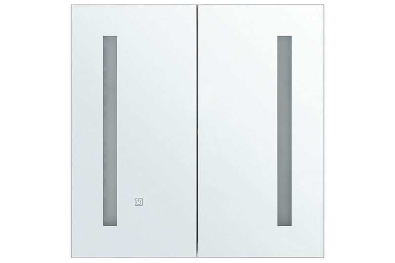 Badrumsskåp med spegel Chabunco Vit, Silver - Vit, Silver - Hus & renovering - Kök & bad - Badrum - Badrumsmöbler & badrumsinredning - Spegelskåp badrum