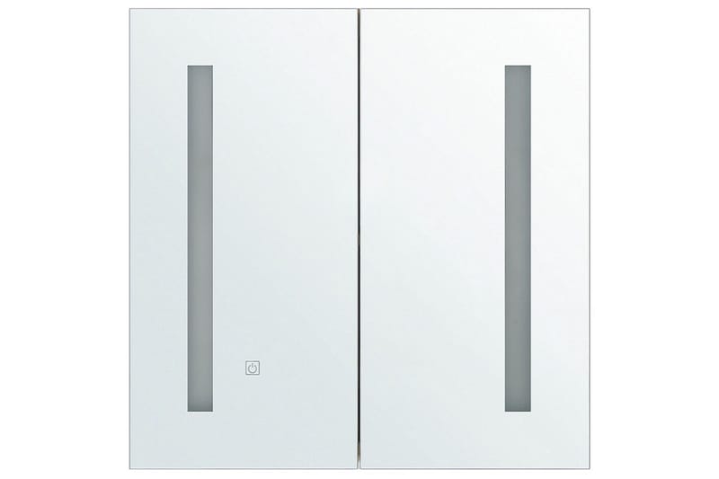 Badrumsskåp med spegel Chabunco Vit, Silver - Vit, Silver - Hus & renovering - Kök & bad - Badrum - Badrumsmöbler & badrumsinredning - Spegelskåp badrum