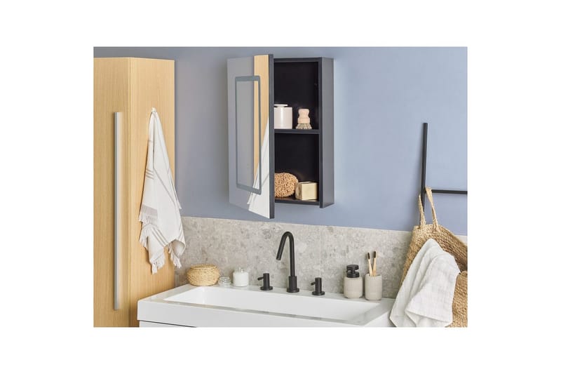 Badrumsskåp med spegel Condor - Hus & renovering - Kök & bad - Badrum - Badrumsmöbler & badrumsinredning - Spegelskåp badrum