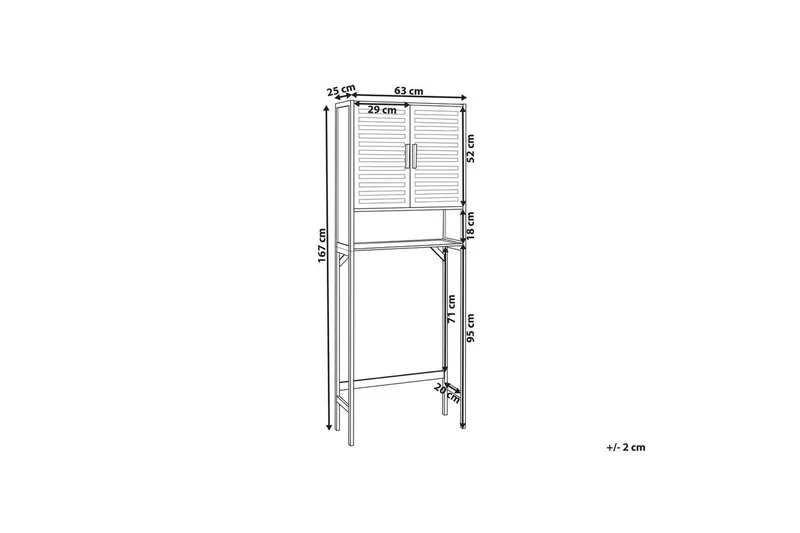 Badrumsskåp Okarche - Hus & renovering - Kök & bad - Badrum - Badrumsmöbler & badrumsinredning - Badrumshylla