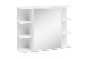 Badrumsskåp Wohnling Modern med spegeldörr tillverkad av vit spånskiva - Hus & renovering - Kök & bad - Badrum - Badrumsmöbler & badrumsinredning - Spegelskåp badrum