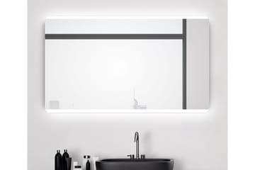 Älvhyttan Spegel 120x70 cm - Silver - Hus & renovering - Kök & bad - Badrum - Badrumsmöbler & badrumsinredning - Badrumsspegel
