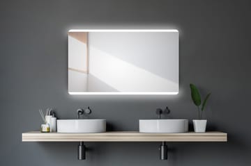 Älvhyttan Spegel 120x70 cm - Silver - Hus & renovering - Kök & bad - Badrum - Badrumsmöbler & badrumsinredning - Badrumsspegel