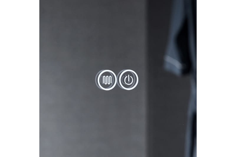 Badrumsspegel 120x100 cm med LED-belysning och anti-fog - Hus & renovering - Kök & bad - Badrum - Badrumsmöbler & badrumsinredning - Badrumsspegel