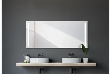 Allejaure Spegel 160x70 cm - Silver - Hus & renovering - Kök & bad - Badrum - Badrumsmöbler & badrumsinredning - Badrumsspegel