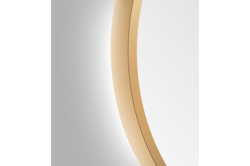 Allejaure Spegel 80 cm Rund - Guld - Hus & renovering - Kök & bad - Badrum - Badrumsmöbler & badrumsinredning - Badrumsspegel