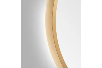 Allejaure Spegel 80 cm Rund - Guld - Hus & renovering - Kök & bad - Badrum - Badrumsmöbler & badrumsinredning - Badrumsspegel