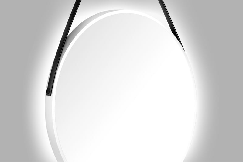Allejaure Spegel 80 cm Rund - Vit - Hus & renovering - Kök & bad - Badrum - Badrumsmöbler & badrumsinredning - Badrumsspegel