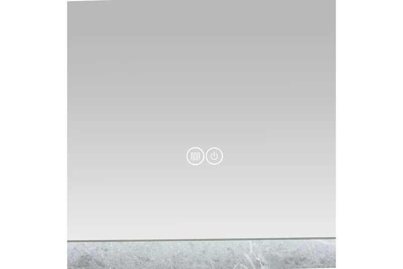 Badrumsspegel 60x80cm med LED-belysning och anti-fog - Lyfco - Hus & renovering - Kök & bad - Badrum - Badrumsmöbler & badrumsinredning - Badrumsspegel