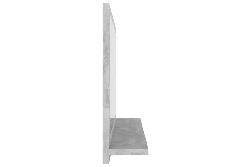 Badrumsspegel betonggrå 60x10,5x37 cm spånskiva - Grå - Hus & renovering - Kök & bad - Badrum - Badrumsmöbler & badrumsinredning - Badrumsspegel