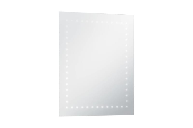 Badrumsspegel LED 50x60 cm - Silver - Hus & renovering - Kök & bad - Badrum - Badrumsmöbler & badrumsinredning - Badrumsspegel