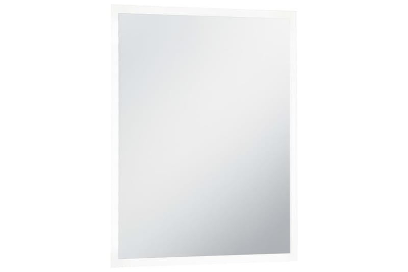 Badrumsspegel LED 50x60 cm - Silver - Hus & renovering - Kök & bad - Badrum - Badrumsmöbler & badrumsinredning - Badrumsspegel