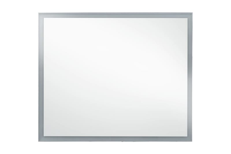 Badrumsspegel LED 60x50 cm - Silver - Badrumsspegel - Badrumsspegel med belysning