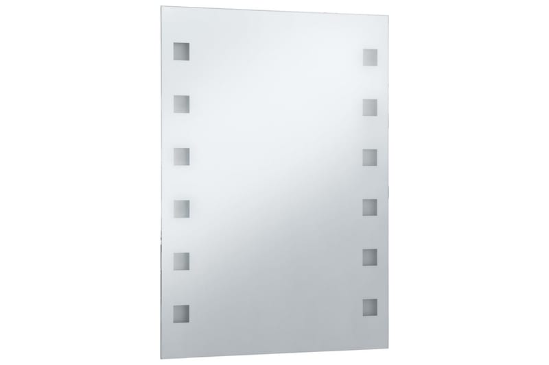 Badrumsspegel LED 60x80 cm - Silver - Hus & renovering - Kök & bad - Badrum - Badrumsmöbler & badrumsinredning - Badrumsspegel