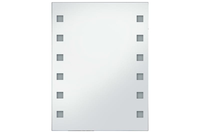Badrumsspegel LED 60x80 cm - Silver - Hus & renovering - Kök & bad - Badrum - Badrumsmöbler & badrumsinredning - Badrumsspegel