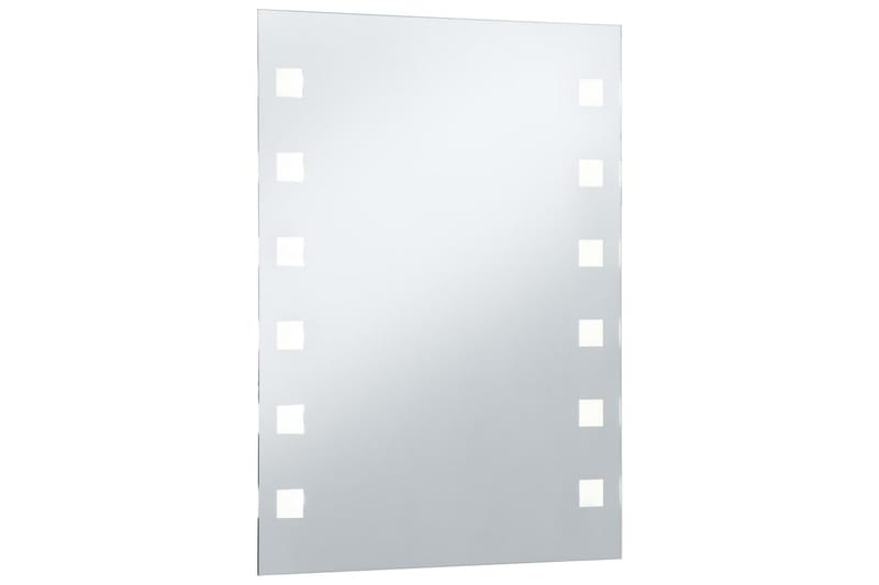 Badrumsspegel LED 60x80 cm - Silver - Hus & renovering - Kök & bad - Badrum - Badrumsmöbler & badrumsinredning - Badrumsspegel