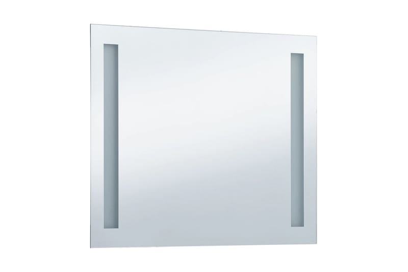 Badrumsspegel LED 80x60 cm - Silver - Hus & renovering - Kök & bad - Badrum - Badrumsmöbler & badrumsinredning - Badrumsspegel