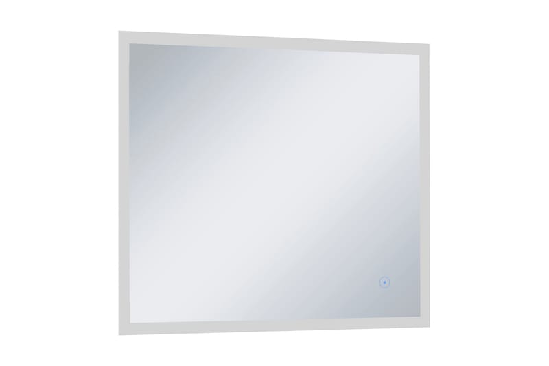 Badrumsspegel LED med touch-sensor 60x50 cm - Silver - Hus & renovering - Kök & bad - Badrum - Badrumsmöbler & badrumsinredning - Badrumsspegel
