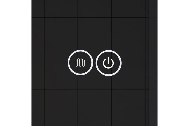 Badrumsspegel med LED-belysning & anti-fog-funktion 80x60 cm - Lyfco - Hus & renovering - Kök & bad - Badrum - Badrumsmöbler & badrumsinredning - Badrumsspegel