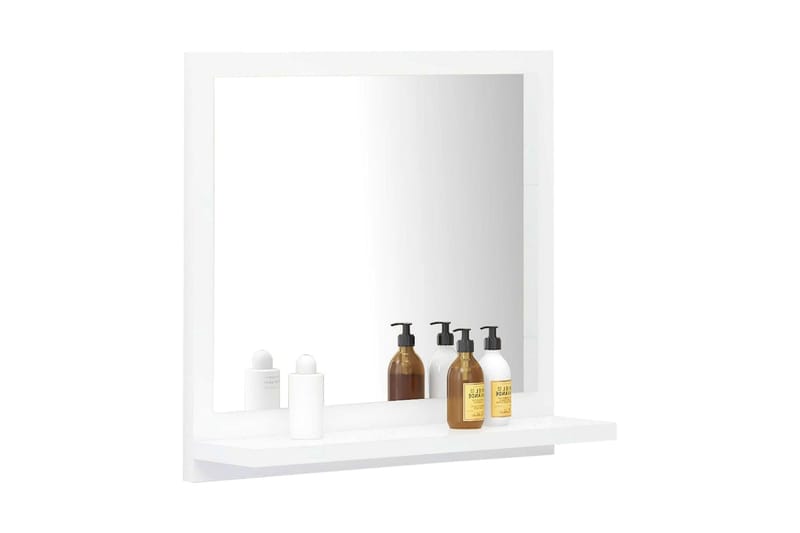 Badrumsspegel vit 40x10,5x37 cm spånskiva - Vit - Hus & renovering - Kök & bad - Badrum - Badrumsmöbler & badrumsinredning - Badrumsspegel
