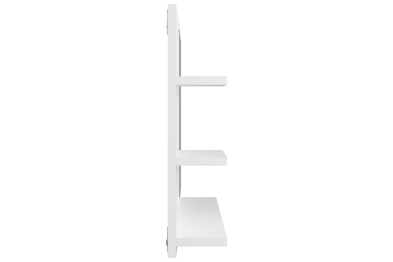 Badrumsspegel vit 60x10,5x45 cm spånskiva - Vit - Hus & renovering - Kök & bad - Badrum - Badrumsmöbler & badrumsinredning - Badrumsspegel