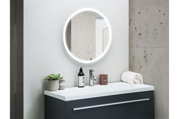 Cutberto Spegel LED-belysning - Silver - Hus & renovering - Kök & bad - Badrum - Badrumsmöbler & badrumsinredning - Badrumsspegel