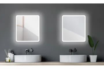Dalkarl Spegel 40x45 cm - Silver - Hus & renovering - Kök & bad - Badrum - Badrumsmöbler & badrumsinredning - Badrumsspegel