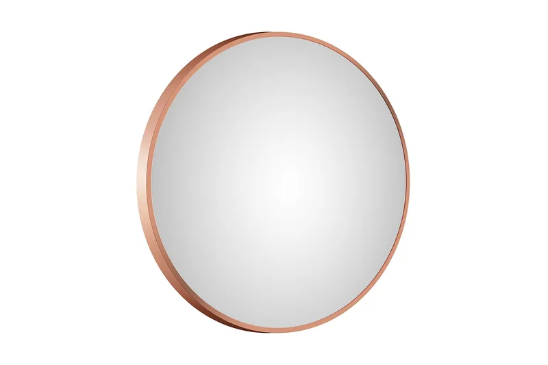 Digerberget Spegel 60 cm Rund - Koppar - Hus & renovering - Kök & bad - Badrum - Badrumsmöbler & badrumsinredning - Badrumsspegel