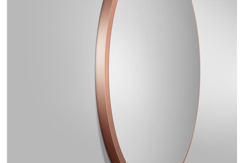 Digerberget Spegel 60 cm Rund - Koppar - Hus & renovering - Kök & bad - Badrum - Badrumsmöbler & badrumsinredning - Badrumsspegel