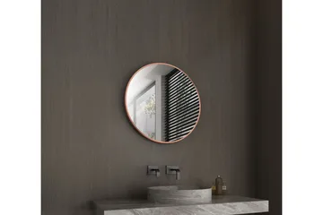 Digerberget Spegel 60 cm Rund - Koppar - Hus & renovering - Kök & bad - Badrum - Badrumsmöbler & badrumsinredning - Badrumsspegel
