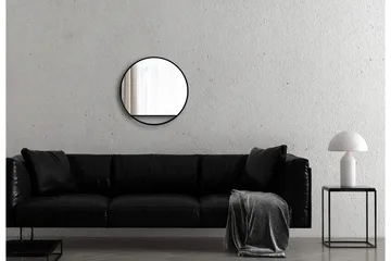 Gottsätter Spegel 60 cm Rund - Svart - Hus & renovering - Kök & bad - Badrum - Badrumsmöbler & badrumsinredning - Badrumsspegel