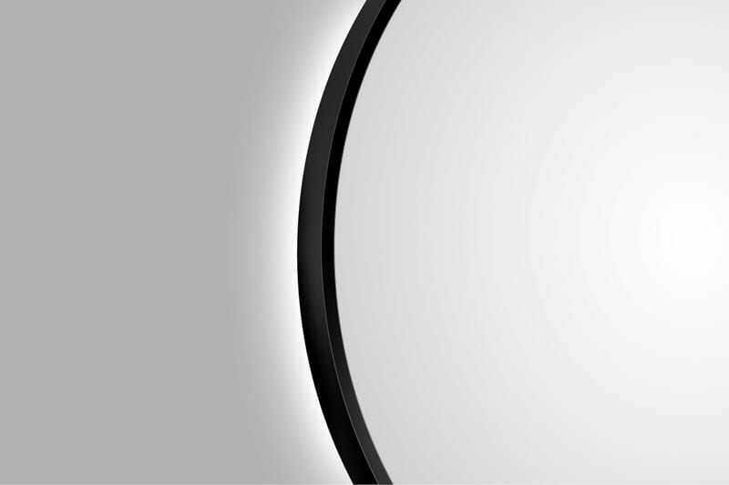 Gottsätter Spegel 80 cm Rund - Svart - Hus & renovering - Kök & bad - Badrum - Badrumsmöbler & badrumsinredning - Badrumsspegel