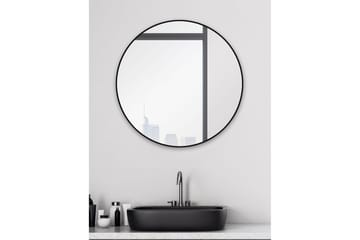 Knutby Väggspegel 60 cm - Svart - Hus & renovering - Kök & bad - Badrum - Badrumsmöbler & badrumsinredning - Badrumsspegel