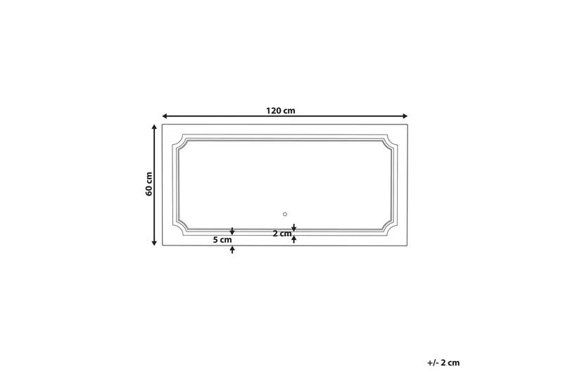Badrumsspegel med LED Arromachnes - Hus & renovering - Kök & bad - Badrum - Badrumsmöbler & badrumsinredning - Badrumsspegel