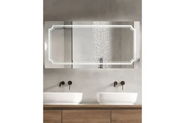 Badrumsspegel med LED Arromachnes - Hus & renovering - Kök & bad - Badrum - Badrumsmöbler & badrumsinredning - Badrumsspegel