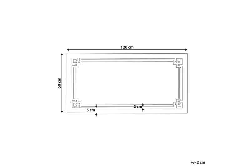 Badrumsspegel med LED Avranches - Hus & renovering - Kök & bad - Badrum - Badrumsmöbler & badrumsinredning - Badrumsspegel