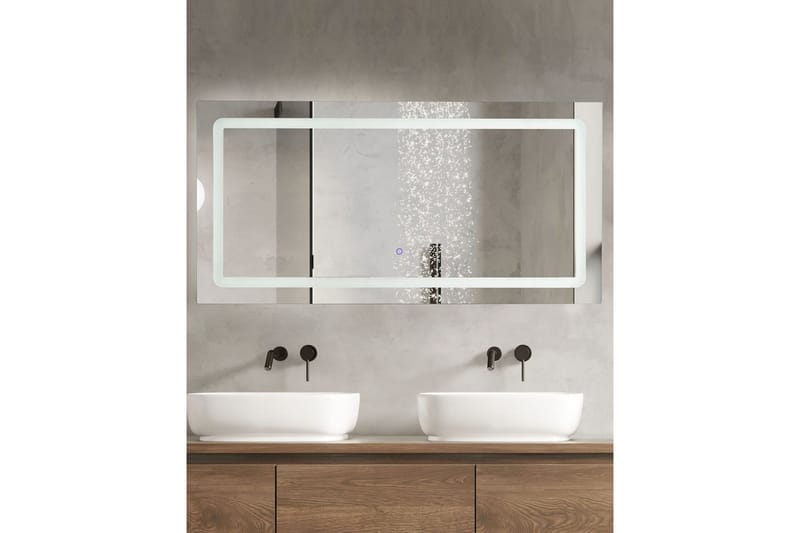 Badrumsspegel med LED Benouville - Hus & renovering - Kök & bad - Badrum - Badrumsmöbler & badrumsinredning - Badrumsspegel
