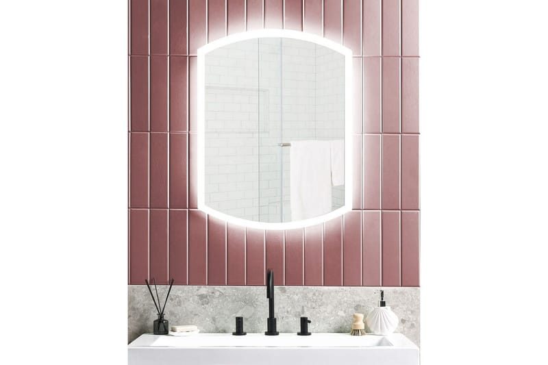 Badrumsspegel med LED Beziers - Hus & renovering - Kök & bad - Badrum - Badrumsmöbler & badrumsinredning - Badrumsspegel