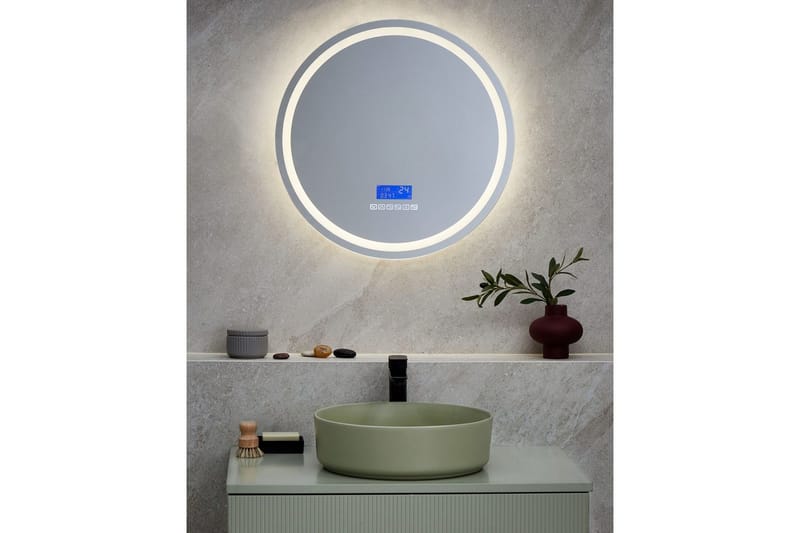Badrumsspegel med LED Brognon - Hus & renovering - Kök & bad - Badrum - Badrumsmöbler & badrumsinredning - Badrumsspegel