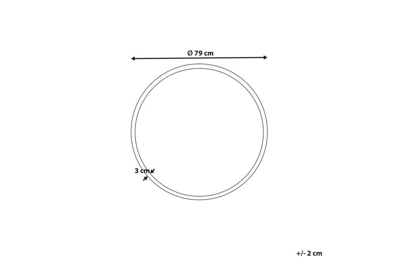 Badrumsspegel med LED Deauville - Hus & renovering - Kök & bad - Badrum - Badrumsmöbler & badrumsinredning - Badrumsspegel
