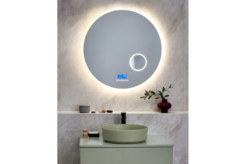 Badrumsspegel med LED Fixin - Hus & renovering - Kök & bad - Badrum - Badrumsmöbler & badrumsinredning - Badrumsspegel