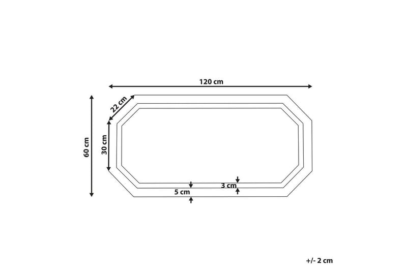 Badrumsspegel med LED Locmariaquer - Hus & renovering - Kök & bad - Badrum - Badrumsmöbler & badrumsinredning - Badrumsspegel